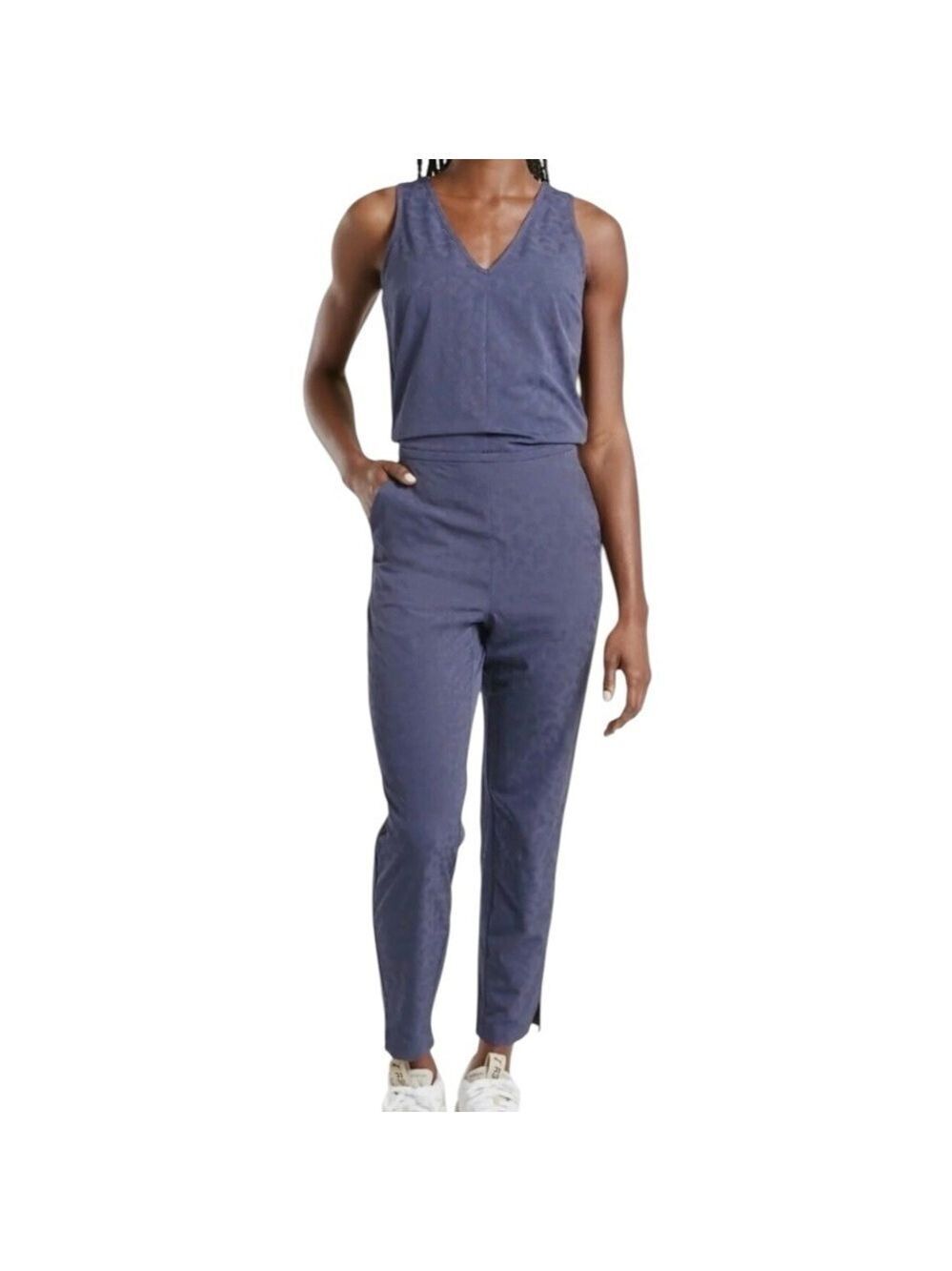 ATHLETA Jumpsuit Brooklyn Textured New with Tags Size 0
